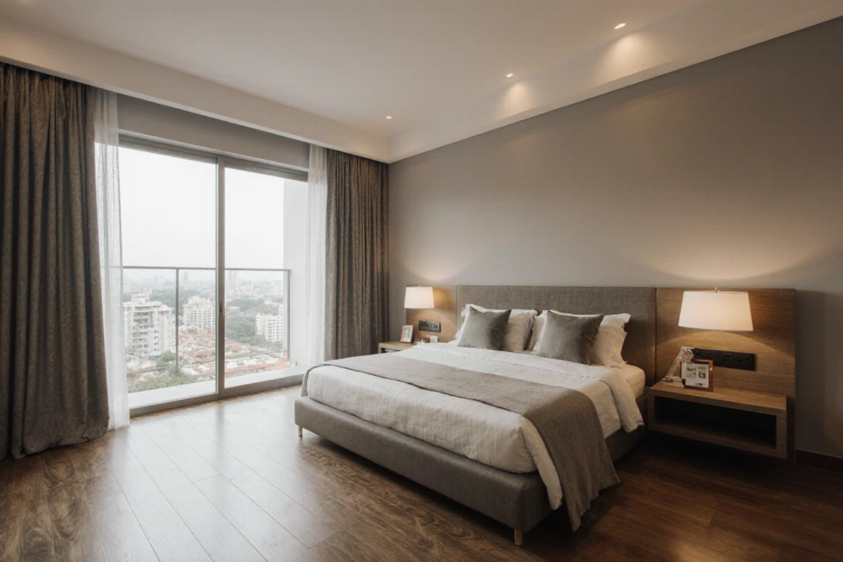 Spacious interiors at Kanakia Goregaon East