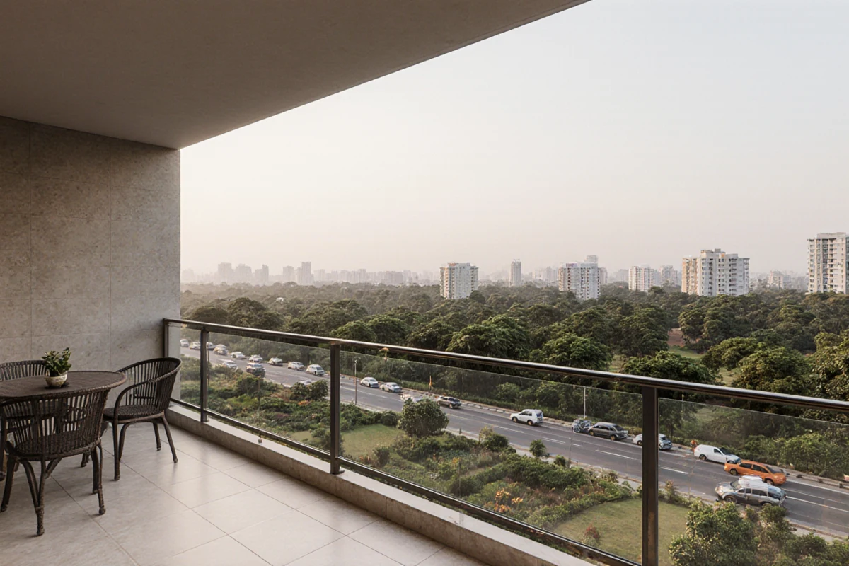 Prime location view from Kanakia Goregaon East